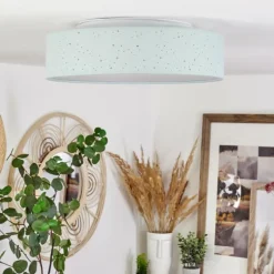 Lampes En Tissu-hofstein Plafonnier Jakkila LED Blanc, 1 lumière