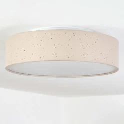 Lampes En Tissu-hofstein Plafonnier Jakkila LED Blanc, 1 lumière