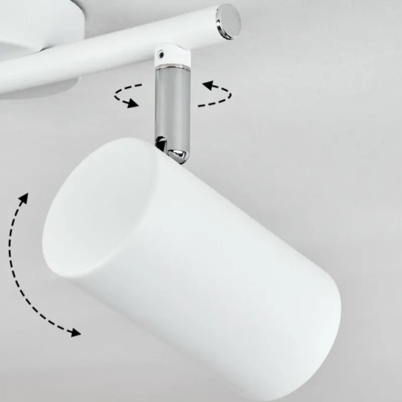 hofstein Plafonnier Javel Blanc, 2 lumières* Spots Et Projecteurs