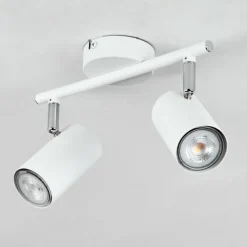 hofstein Plafonnier Javel Blanc, 2 lumières* Spots Et Projecteurs