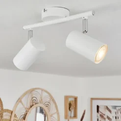 hofstein Plafonnier Javel Blanc, 2 lumières* Spots Et Projecteurs