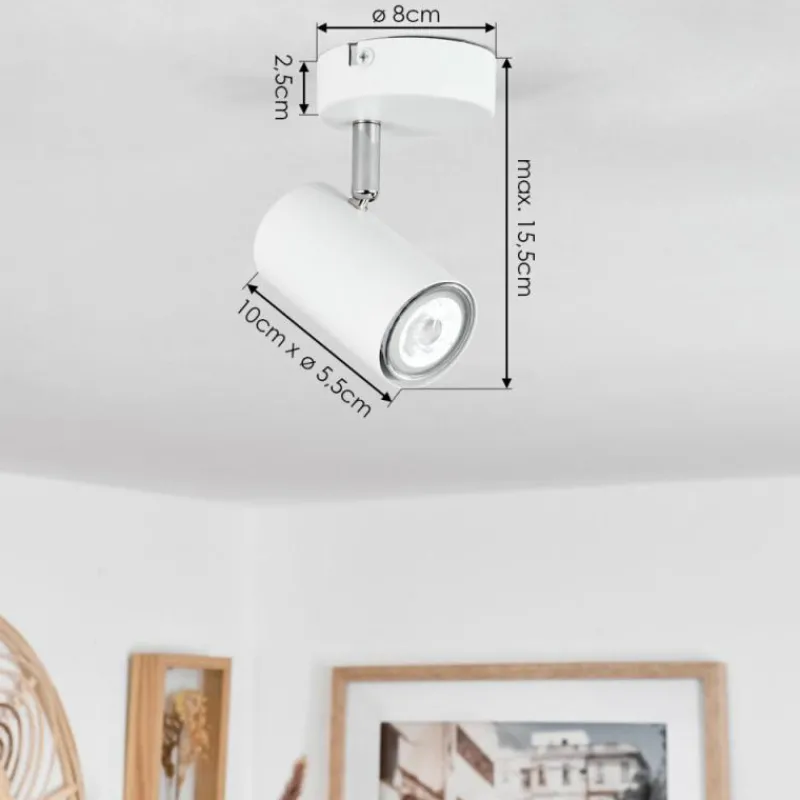 hofstein Plafonnier Javel Blanc, 1 lumière* Spots Et Projecteurs