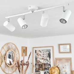 hofstein Plafonnier Javel Blanc, 4 lumières* Spots Et Projecteurs