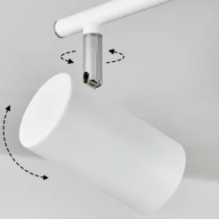 hofstein Plafonnier Javel Blanc, 4 lumières* Spots Et Projecteurs