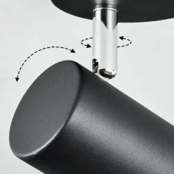 hofstein Plafonnier Javel Noir, 1 lumière* Spots Et Projecteurs