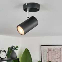 hofstein Plafonnier Javel Noir, 1 lumière* Spots Et Projecteurs