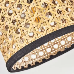 Style Boho-Chic-hofstein Plafonnier Jonas Noir, 2 lumières