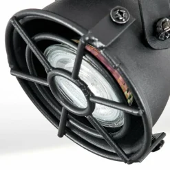 Lampes Industrielles-hofstein Plafonnier Jonsered LED Noir, 1 lumière