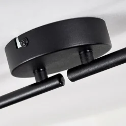 Lampes Industrielles-hofstein Plafonnier Juliboy Noir, 4 lumières