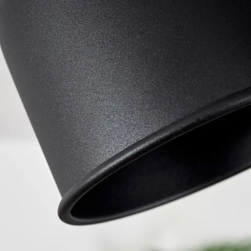 Lampes Industrielles-hofstein Plafonnier Juliboy Noir, 2 lumières