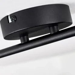 Lampes Industrielles-hofstein Plafonnier Juliboy Noir, 2 lumières