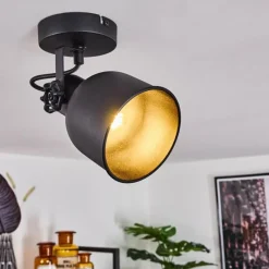 hofstein Plafonnier Juliboy Noir, 1 lumière