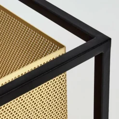 Lampes Dorées-hofstein Plafonnier Kabul Noir, 1 lumière