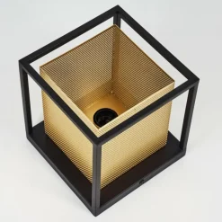 Lampes Dorées-hofstein Plafonnier Kabul Noir, 1 lumière