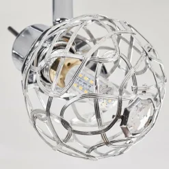 hofstein Plafonnier Kalipuro Chrome, 3 lumières* Spots Et Projecteurs