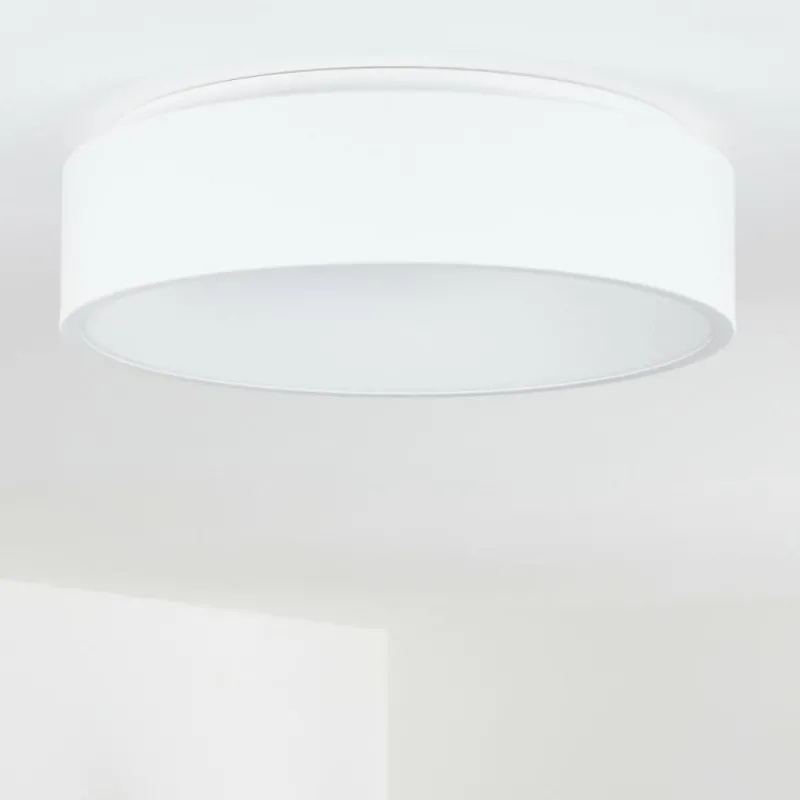 hofstein Plafonnier Kampala LED Blanc, 1 lumière* Éclairage Led