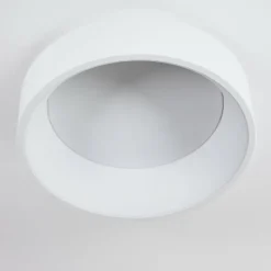 hofstein Plafonnier Kampala LED Blanc, 1 lumière* Éclairage Led
