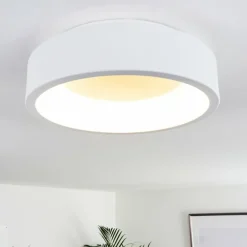 hofstein Plafonnier Kampala LED Blanc, 1 lumière