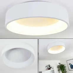 hofstein Plafonnier Kampala LED Blanc, 1 lumière