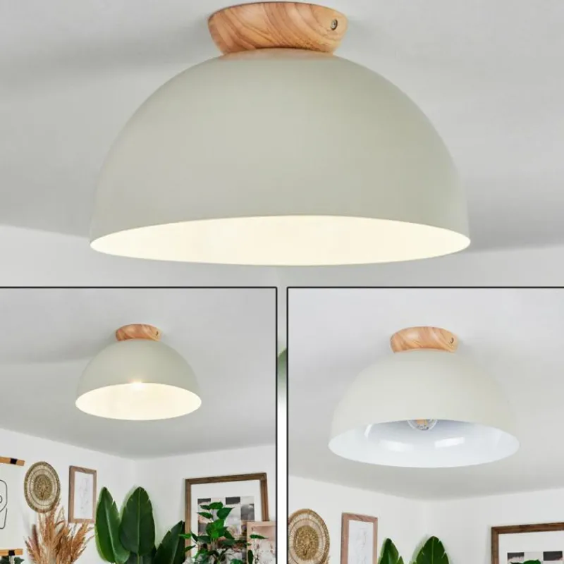 Luminaires Scandinaves-hofstein Plafonnier Kanchriech Écru, 1 lumière