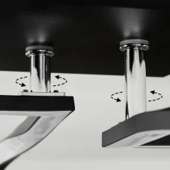 hofstein Plafonnier Kanchung LED Noir, 1 lumière