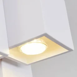 hofstein Plafonnier Karaka Blanc, 6 lumières* Plafonniers