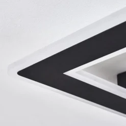 hofstein Plafonnier Katila LED Noir, 1 lumière