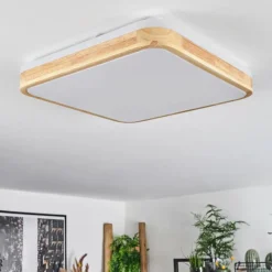 Luminaires Scandinaves-hofstein Plafonnier Kayyan LED Blanc, 1 lumière