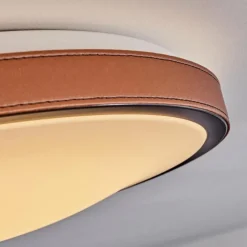 hofstein Plafonnier Kelva LED Brun, Noir, Blanc, 1 lumière