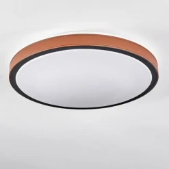 hofstein Plafonnier Kelva LED Brun, Noir, Blanc, 1 lumière