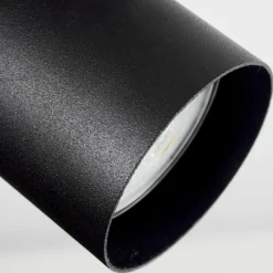 hofstein Plafonnier Kergus Noir, 1 lumière