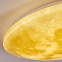 hofstein Plafonnier Keru LED Blanc, 1 lumière, Télécommandes