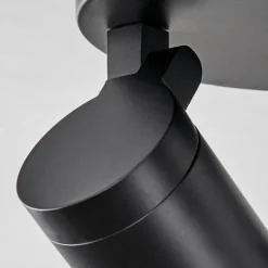 hofstein Plafonnier Khnar Noir, 3 lumières