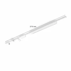 Luminaires Philips Plafonnier Kit de base Philips Hue Perifo LED Blanc, 4 lumières, Changeur de couleurs