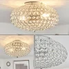 hofstein Plafonnier Klamila Chrome, 2 lumières
