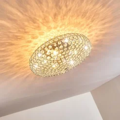 hofstein Plafonnier Klamila Chrome, 3 lumières