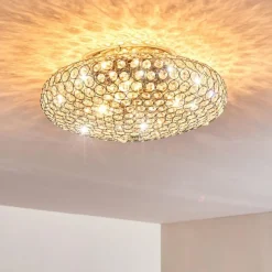 hofstein Plafonnier Klamila Chrome, 3 lumières