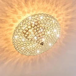 hofstein Plafonnier Klamila Chrome, 3 lumières