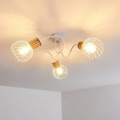 hofstein Plafonnier Koler Blanc, 3 lumières