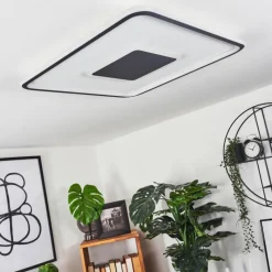 hofstein Plafonnier Kolo LED Blanc, 1 lumière, Télécommandes