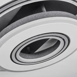 hofstein Plafonnier Kolo LED Gris, Blanc, 1 lumière, Télécommandes