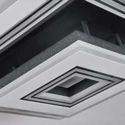 hofstein Plafonnier Kolo LED Noir, Blanc, 1 lumière