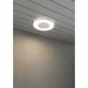 Luminaires Konstsmide Plafonnier Konstsmide Carrara LED Blanc, 1 lumière, Télécommandes