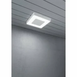 Luminaires Konstsmide Plafonnier Konstsmide Carrara LED Blanc, 1 lumière, Télécommandes
