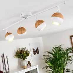 hofstein Plafonnier Kotaoa LED Blanc, 4 lumières