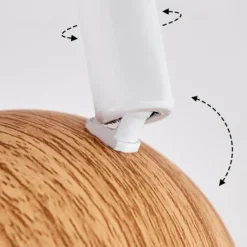 hofstein Plafonnier Kotaoa LED Blanc, 1 lumière