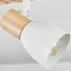 Luminaires Scandinaves-hofstein Plafonnier Kouek Écru, Blanc, 2 lumières