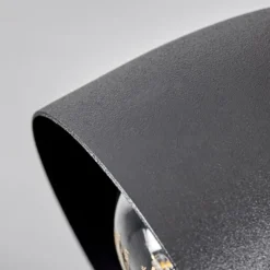 Luminaires Scandinaves-hofstein Plafonnier Kouek Écru, Noir, 3 lumières