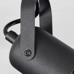 Luminaires Scandinaves-hofstein Plafonnier Kouk Écru, Noir, 2 lumières