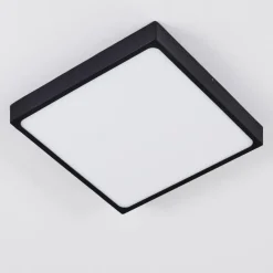 hofstein Plafonnier Kragos LED Noir, Blanc, 1 lumière